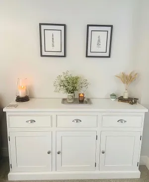 Piped Painted Sideboard