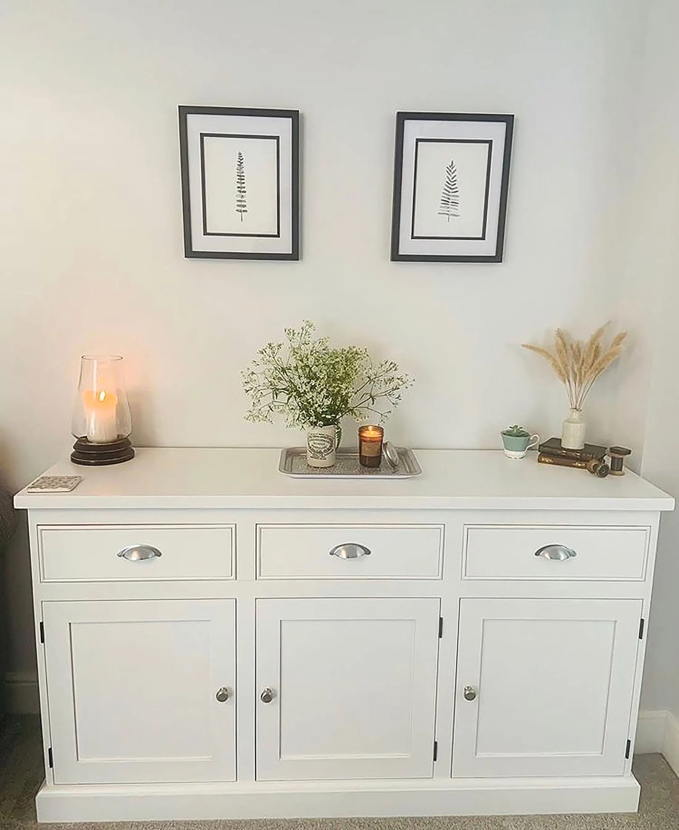 Piped Painted Sideboard