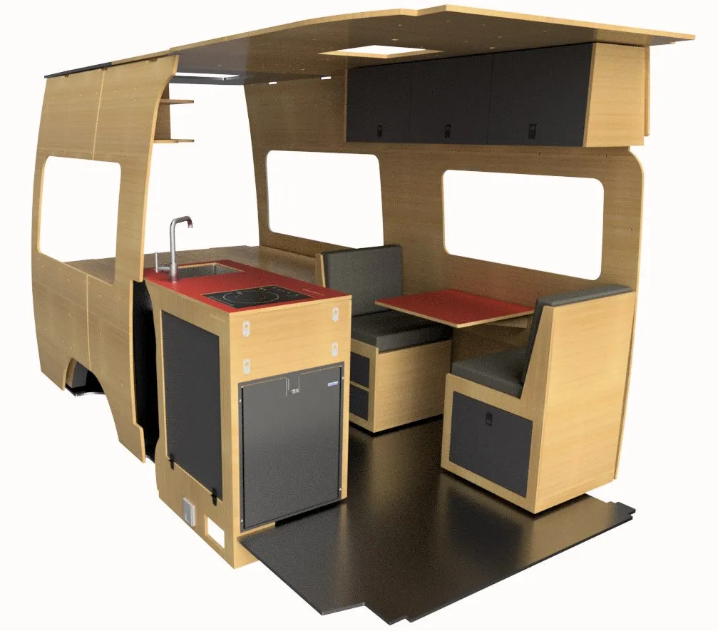 Ramble Interior Cabinetry Kit for 144" Sprinter