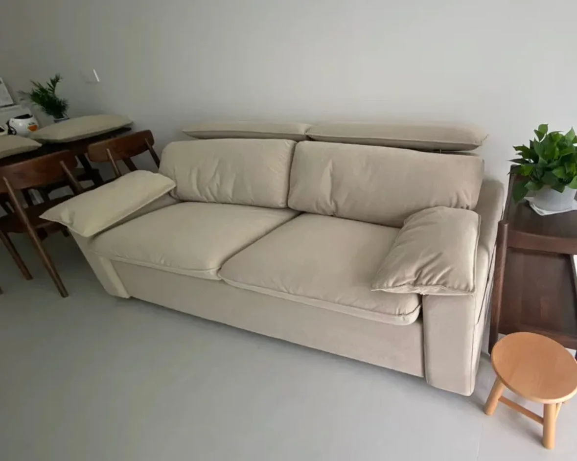 Randell Foldable Sofa Bed with Mattress