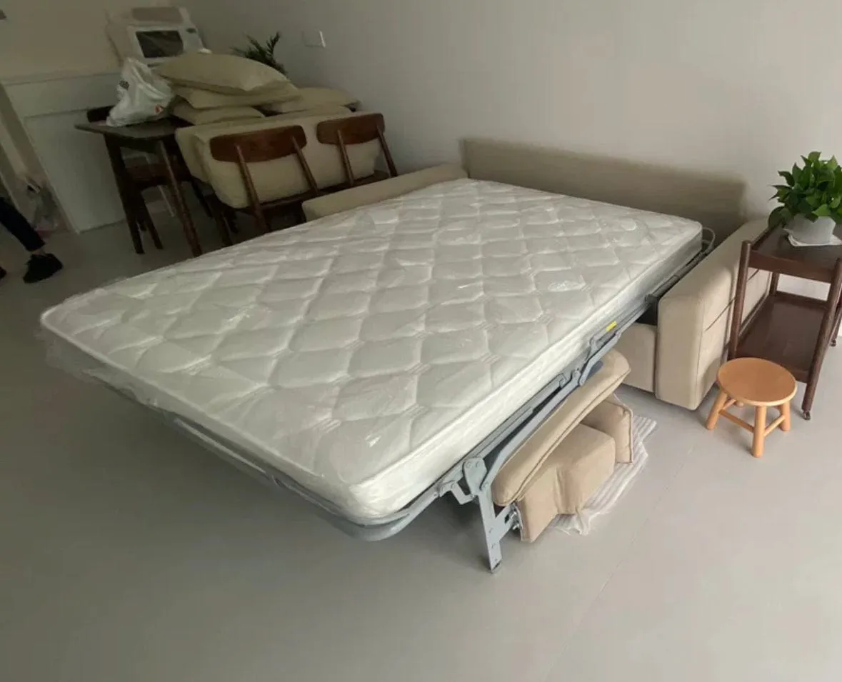 Randell Foldable Sofa Bed with Mattress