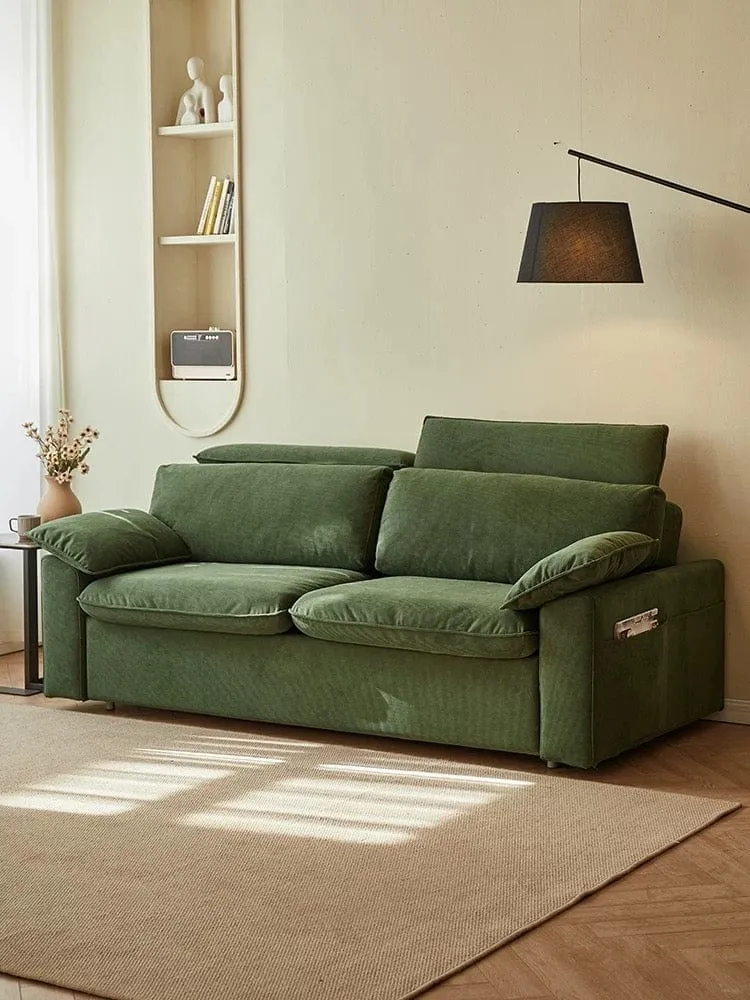 Randell Foldable Sofa Bed with Mattress