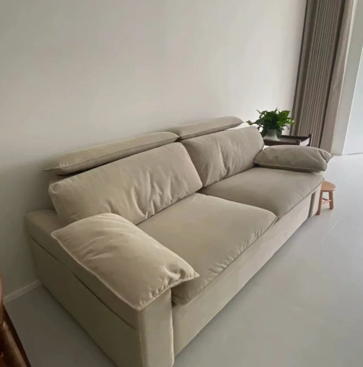 Randell Foldable Sofa Bed with Mattress