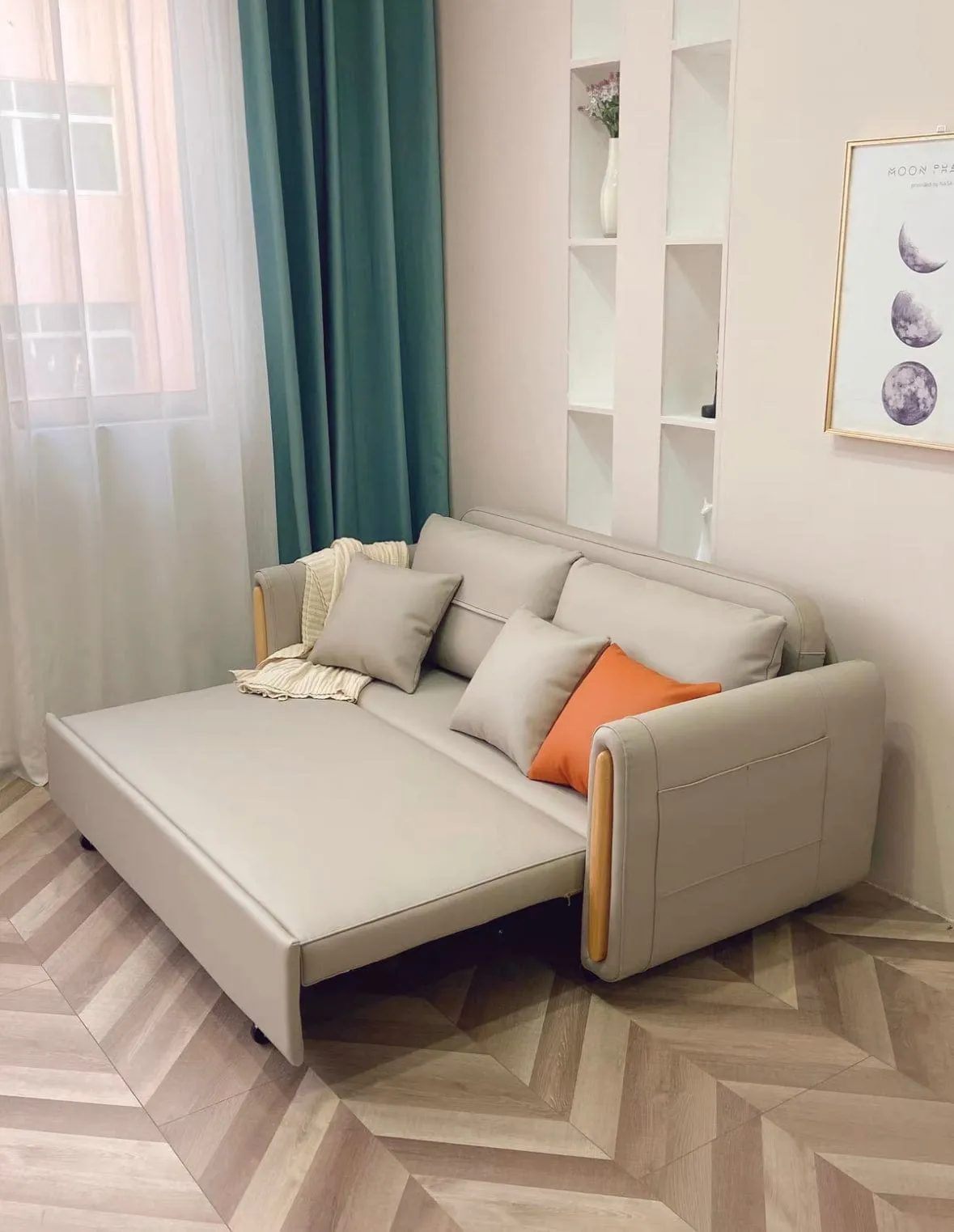 Raven Scratch Resistant Electric Sofa Bed