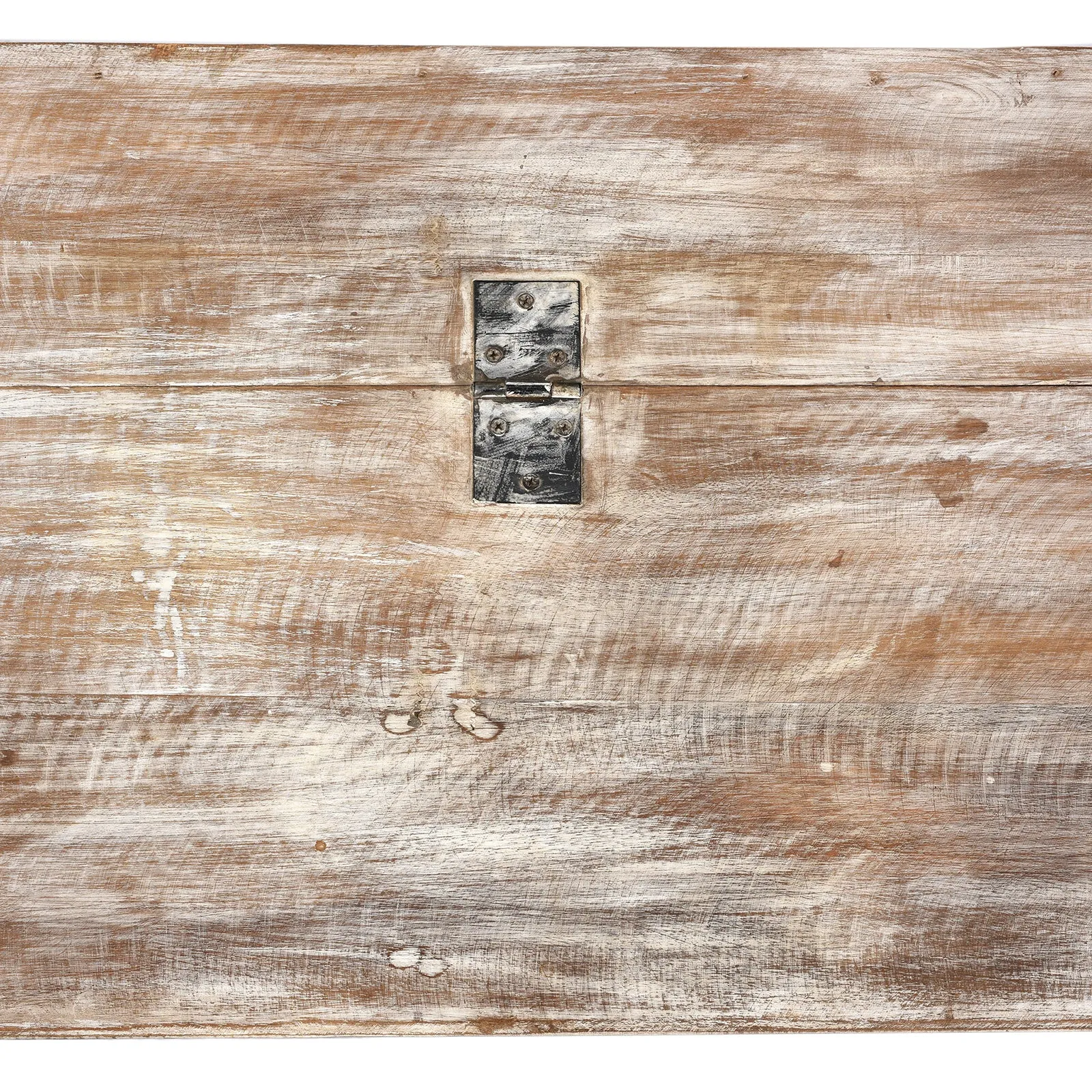 Reclaimed Teak Sunburst Blanket Chest