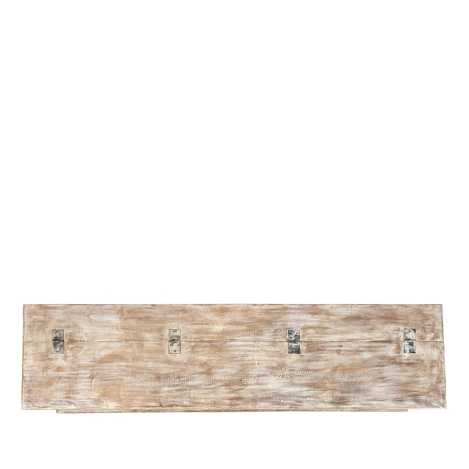 Reclaimed Teak Sunburst Blanket Chest