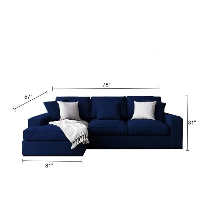 Reiko L-Shape 4 Seater Sofa for Living Room