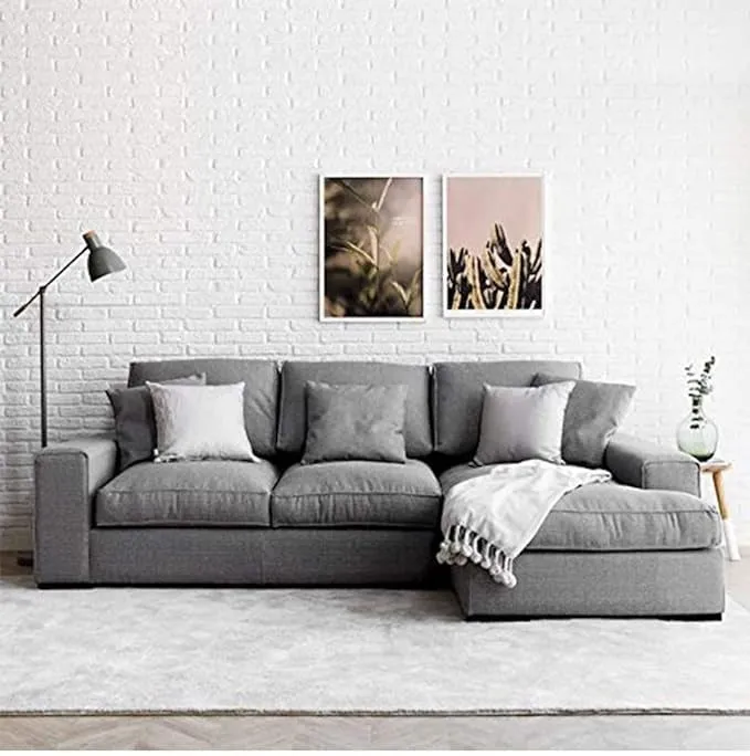 Reiko L-Shape 4 Seater Sofa for Living Room