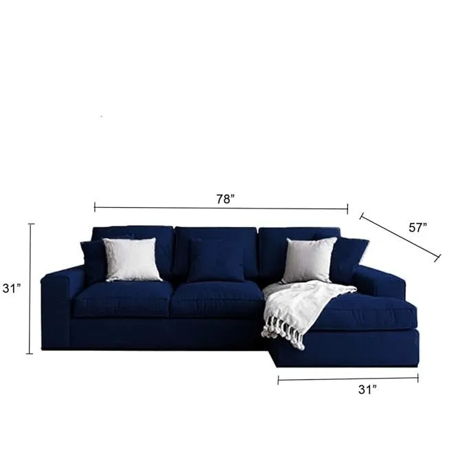 Reiko L-Shape 4 Seater Sofa for Living Room