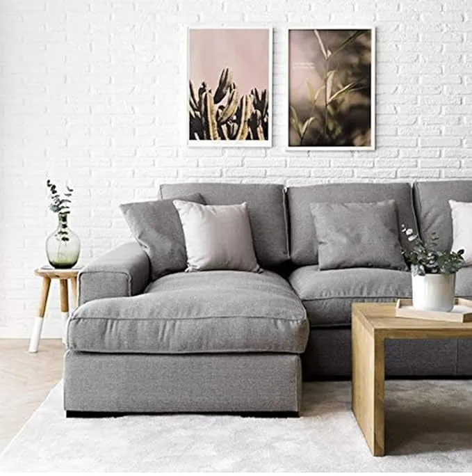 Reiko L-Shape 4 Seater Sofa for Living Room