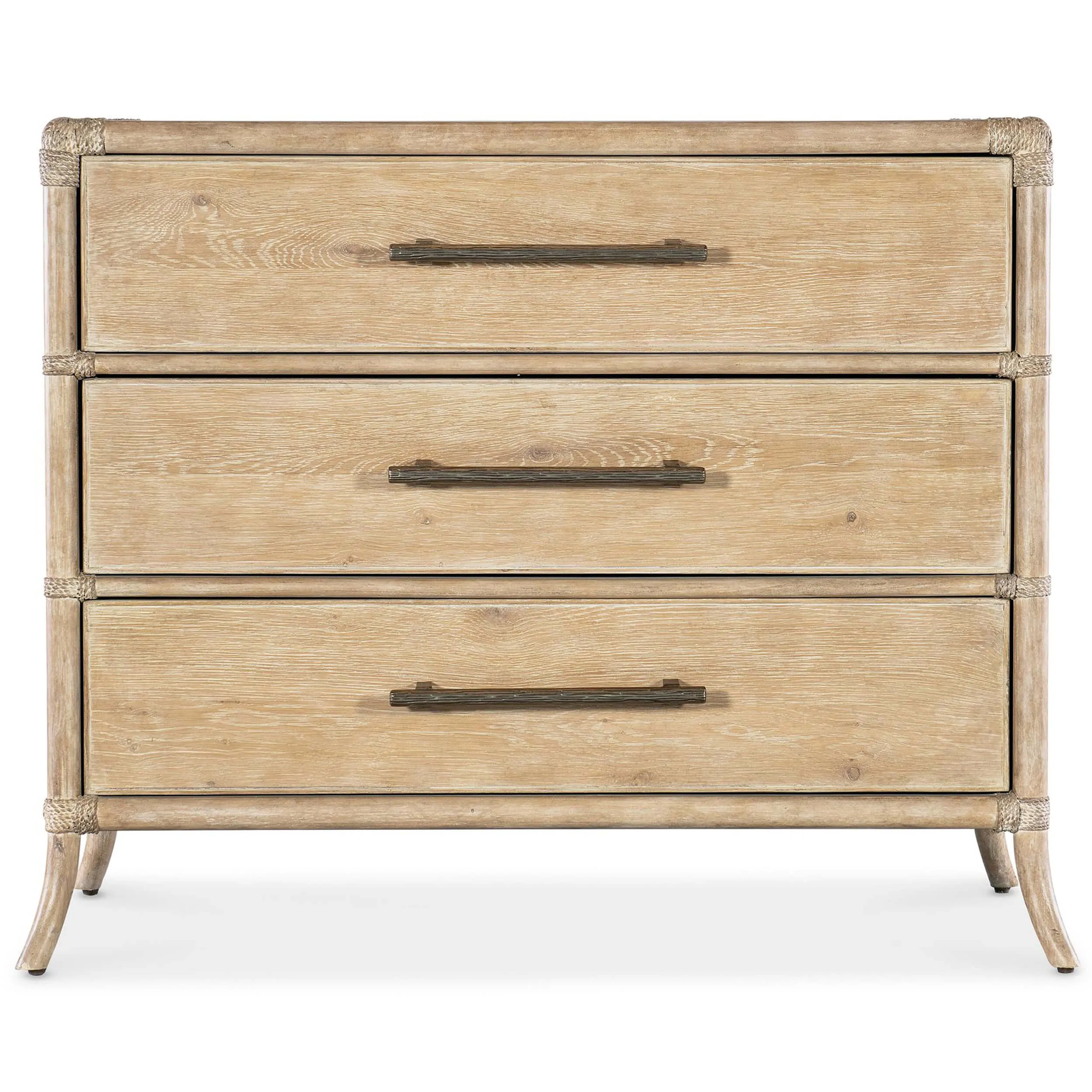 Retreat Pole Rattan Chest, Dune