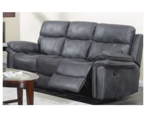 Richmond Charcoal Grey 3 Seater Fully Reclining Sofa by Annaghmore