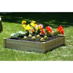 Riverstone | EDEN Quick Assembly Raised Garden Bed - 4' X 4' X 11"
