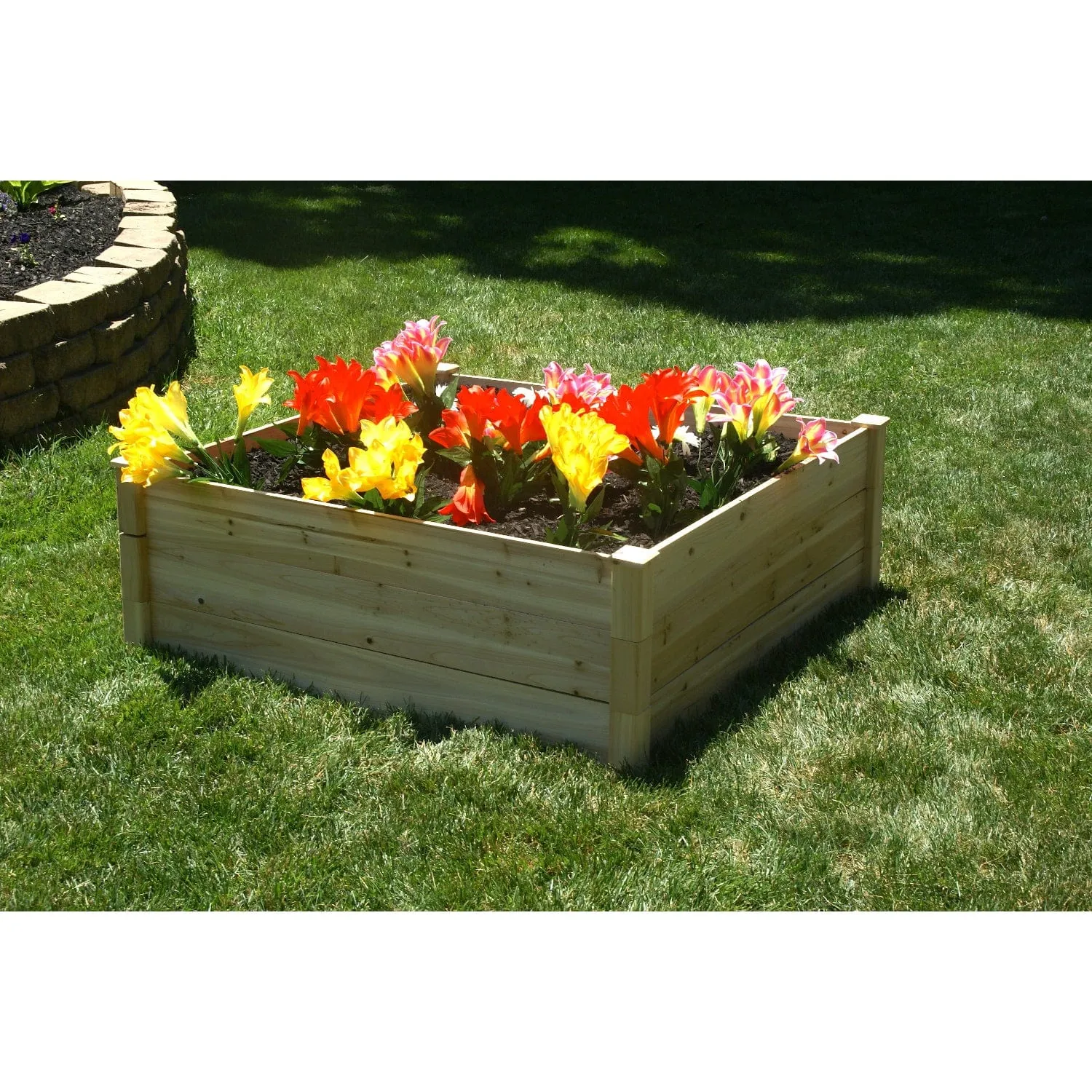Riverstone | EDEN Quick Assembly Raised Garden Bed - 4' X 4' X 17.5"