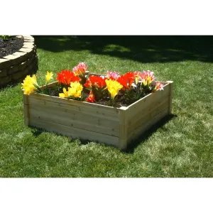 Riverstone | EDEN Quick Assembly Raised Garden Bed - 4' X 4' X 17.5"