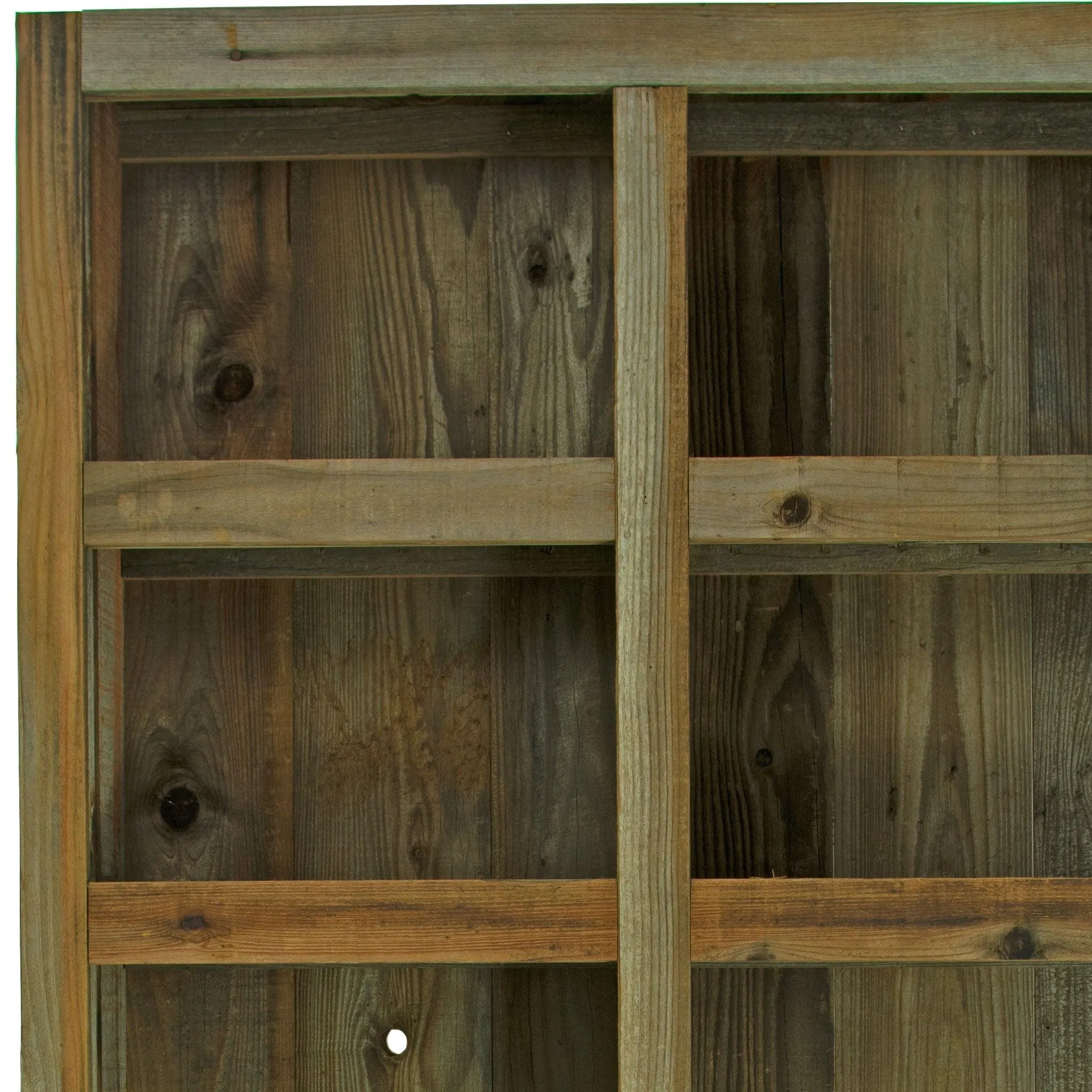 Rolling Redwood Storage Cabinet