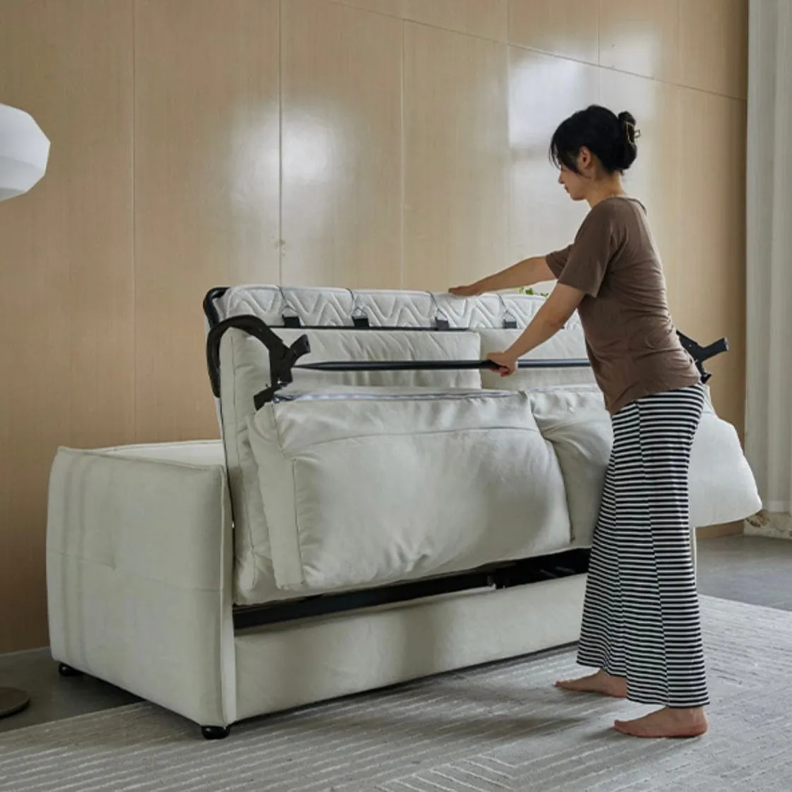 Ron Foldable Sofa Bed with Mattress