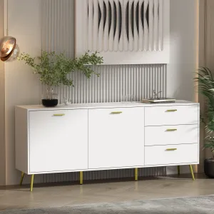 Sideboard Buffet Server Wide Stand Cabinet with Large Storage