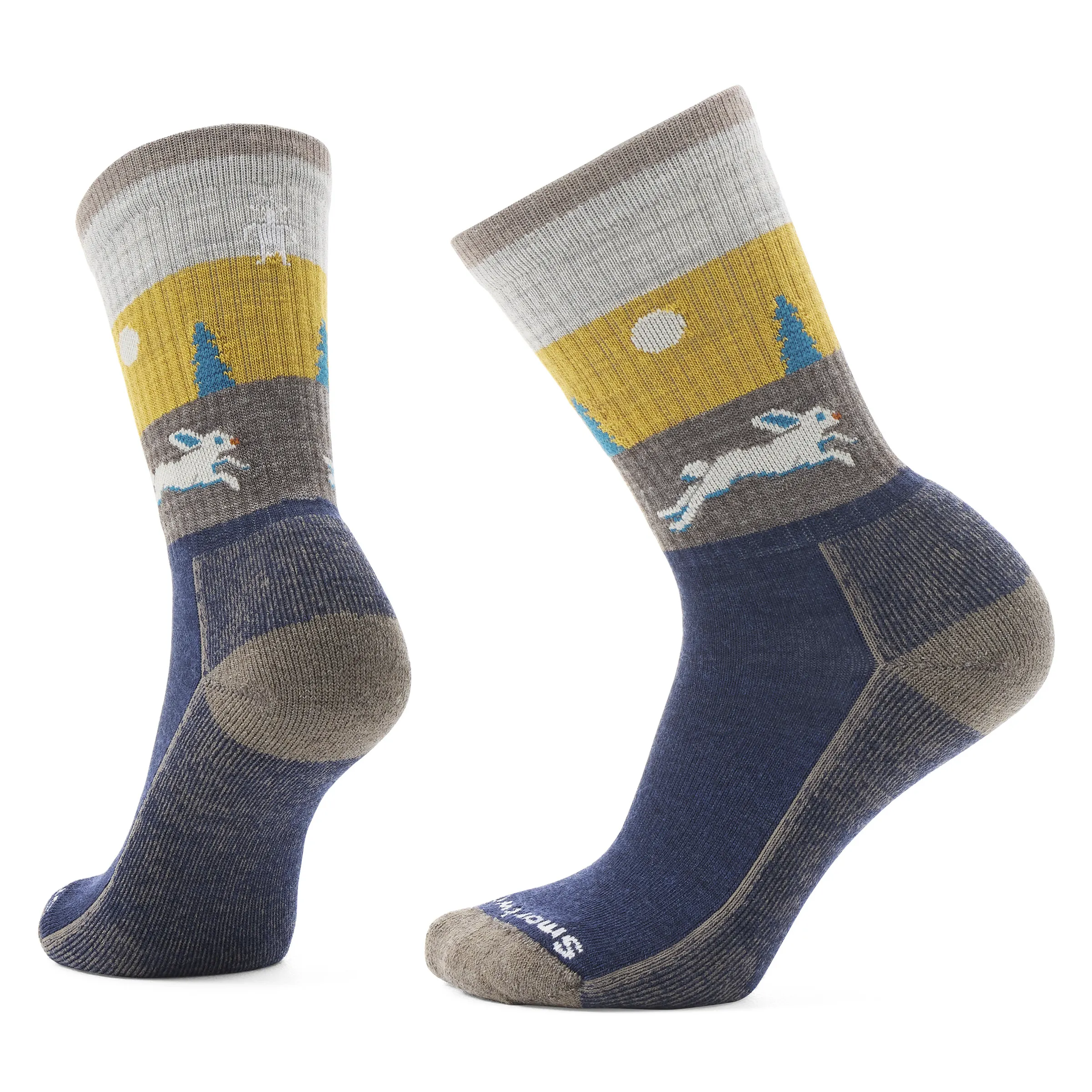 Smartwool Everyday Lifestyle Hare Chase Crew Socks Color: Deep Navy