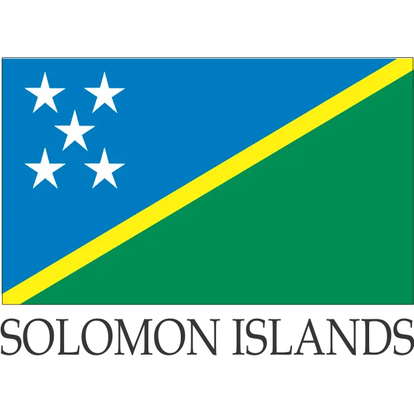 Solomon Islands Flag 12 x 18 inches