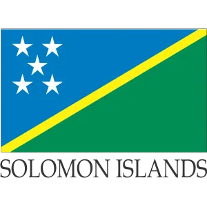 Solomon Islands Flag 12 x 18 inches