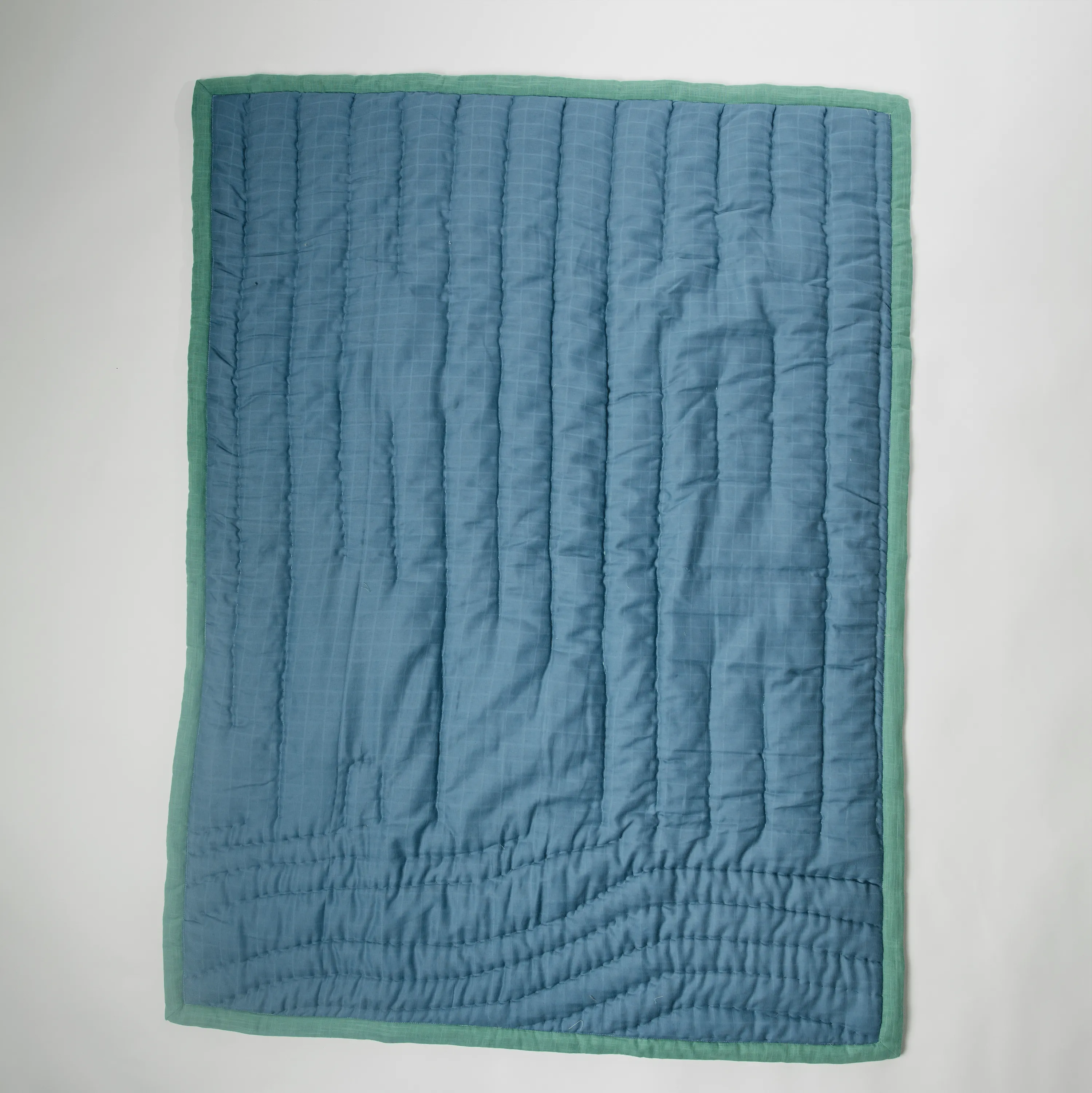 Something Beautiful is on the Horizon (Muslin Handmade Baby Quilt)