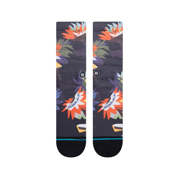 Stance La Mara Crew Socks - Black