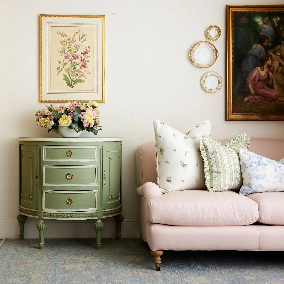 Swedish Demilune Chest