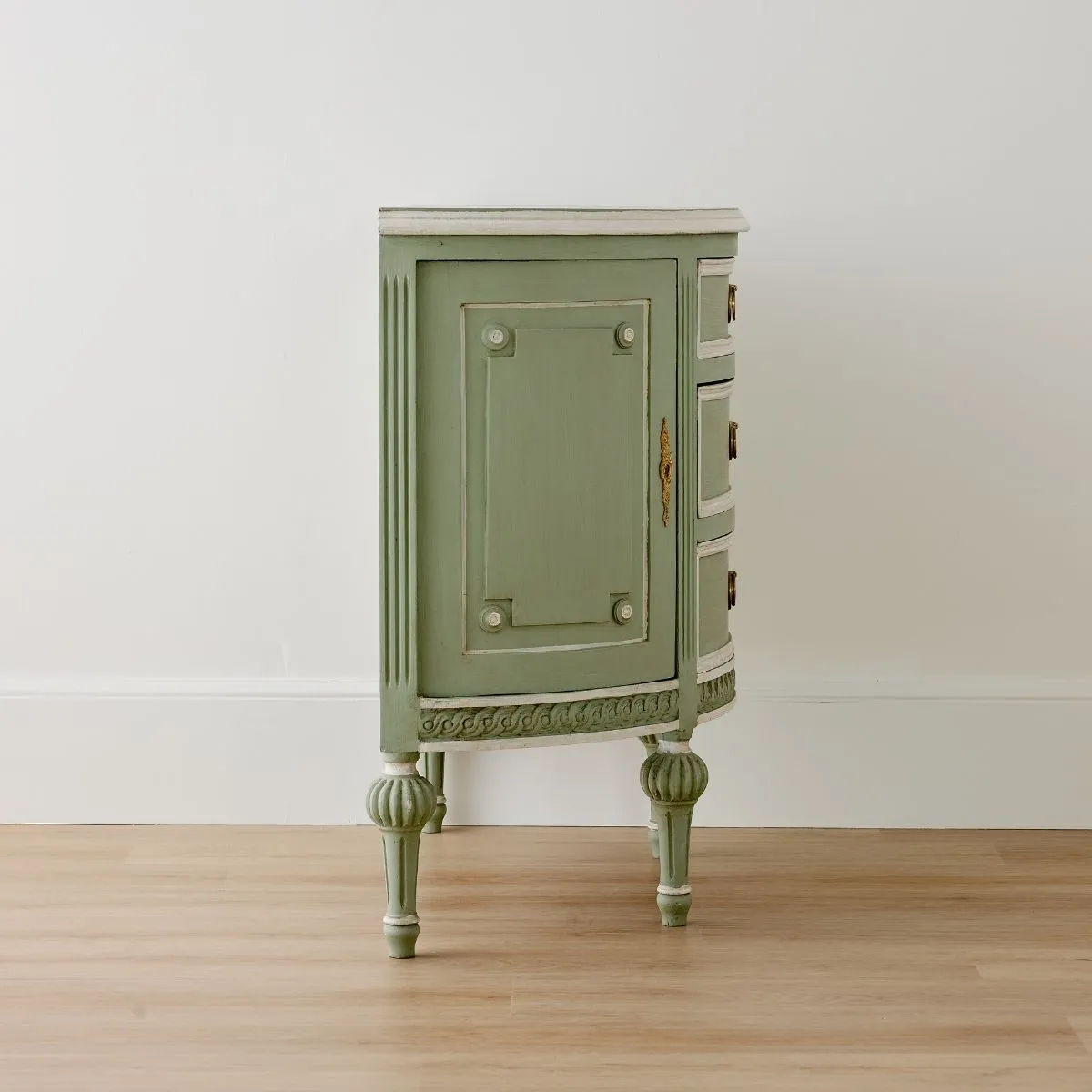 Swedish Demilune Chest