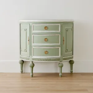 Swedish Demilune Chest