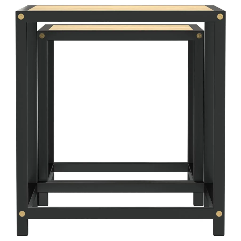 Tea Tables 2 pcs MDF Sonoma Oak