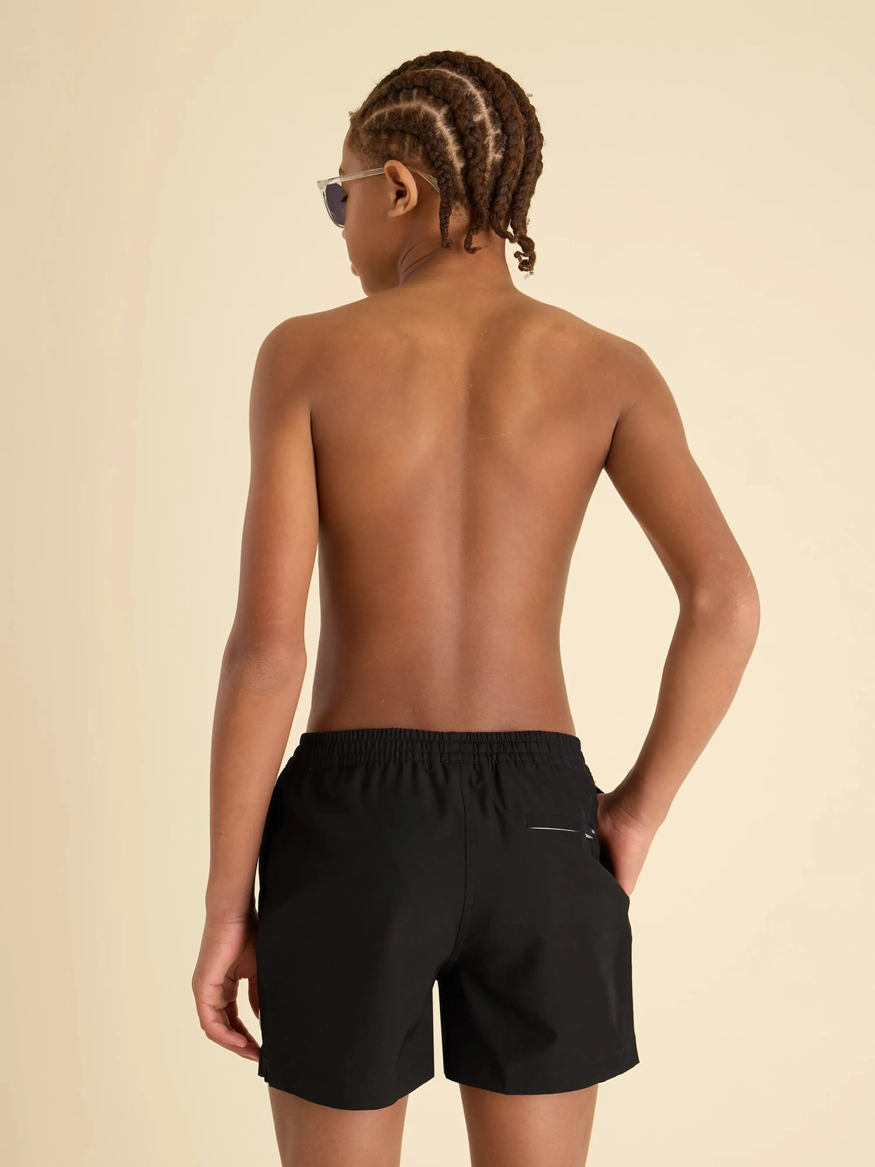 The Capes (Boys Lined Classic Swim Trunk- Shorter)