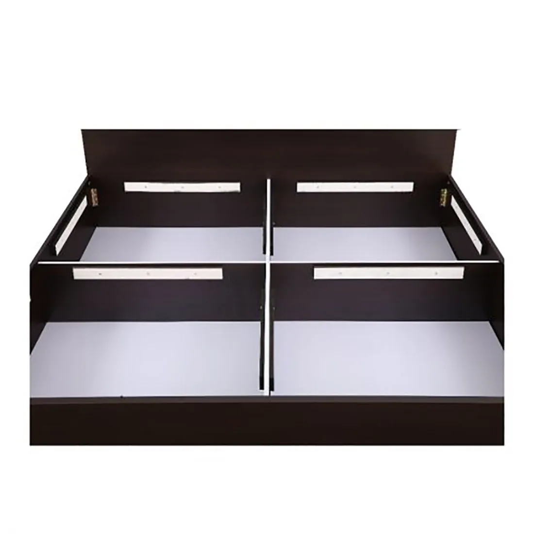 Torque India Stella King Size Bed With Box Storage For Bedroom (Brown)