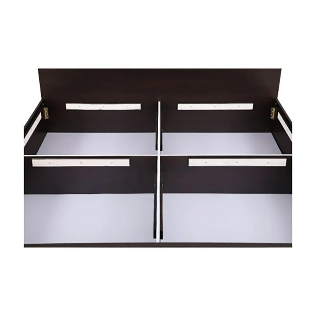 Torque India Stella King Size Bed With Box Storage For Bedroom (Brown)