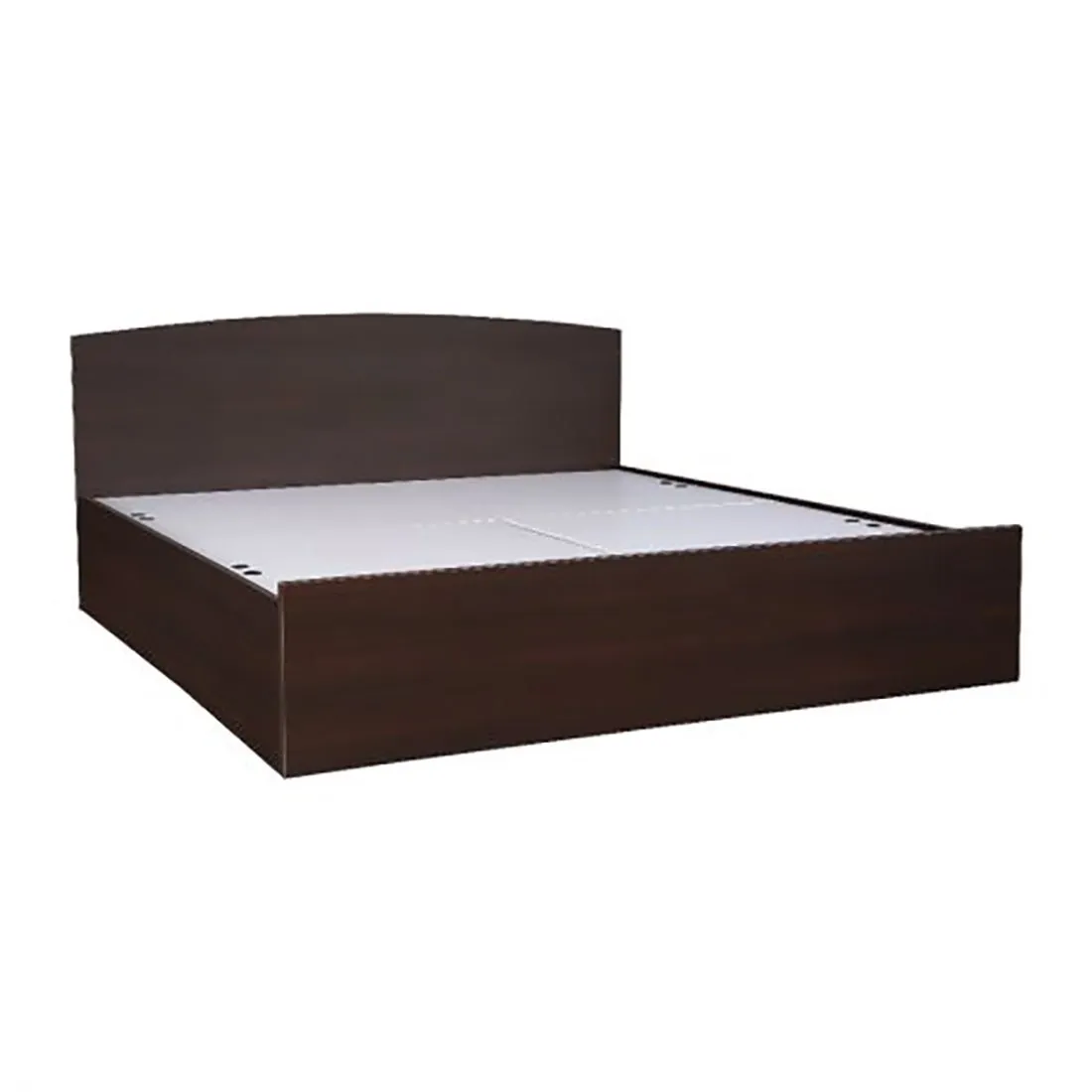 Torque India Stella King Size Bed With Box Storage For Bedroom (Brown)