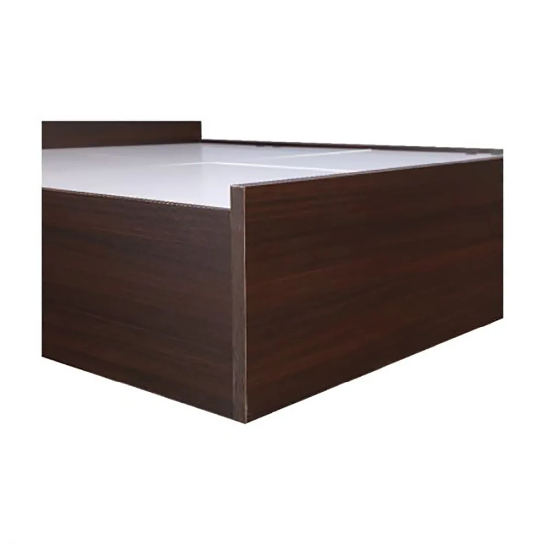Torque India Stella King Size Bed With Box Storage For Bedroom (Brown)