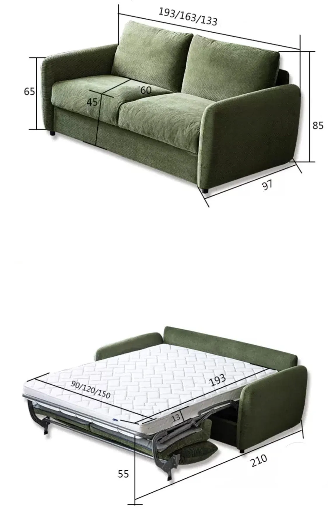 Torres Sofa Bed