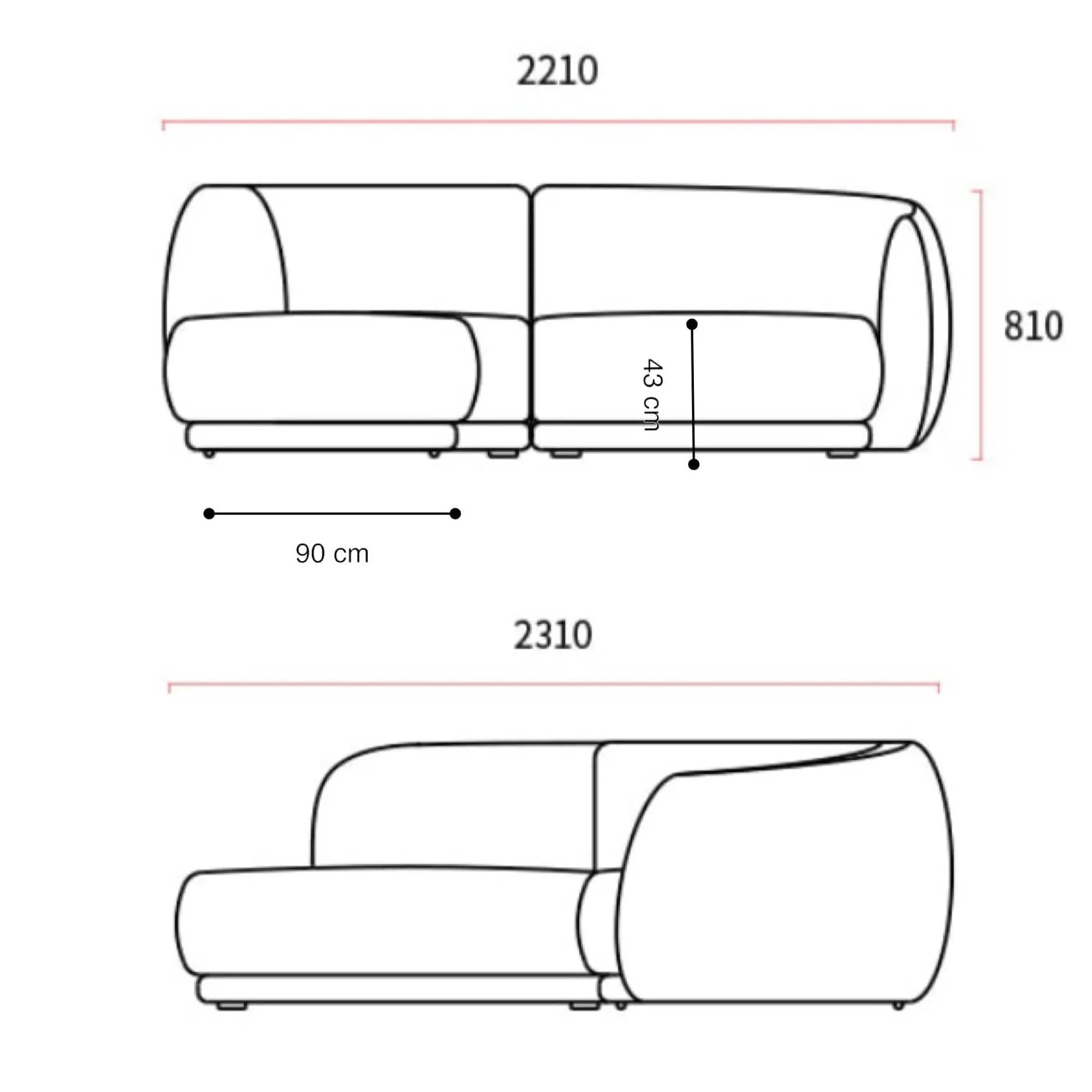 Triscia Performance Boucle Sofa