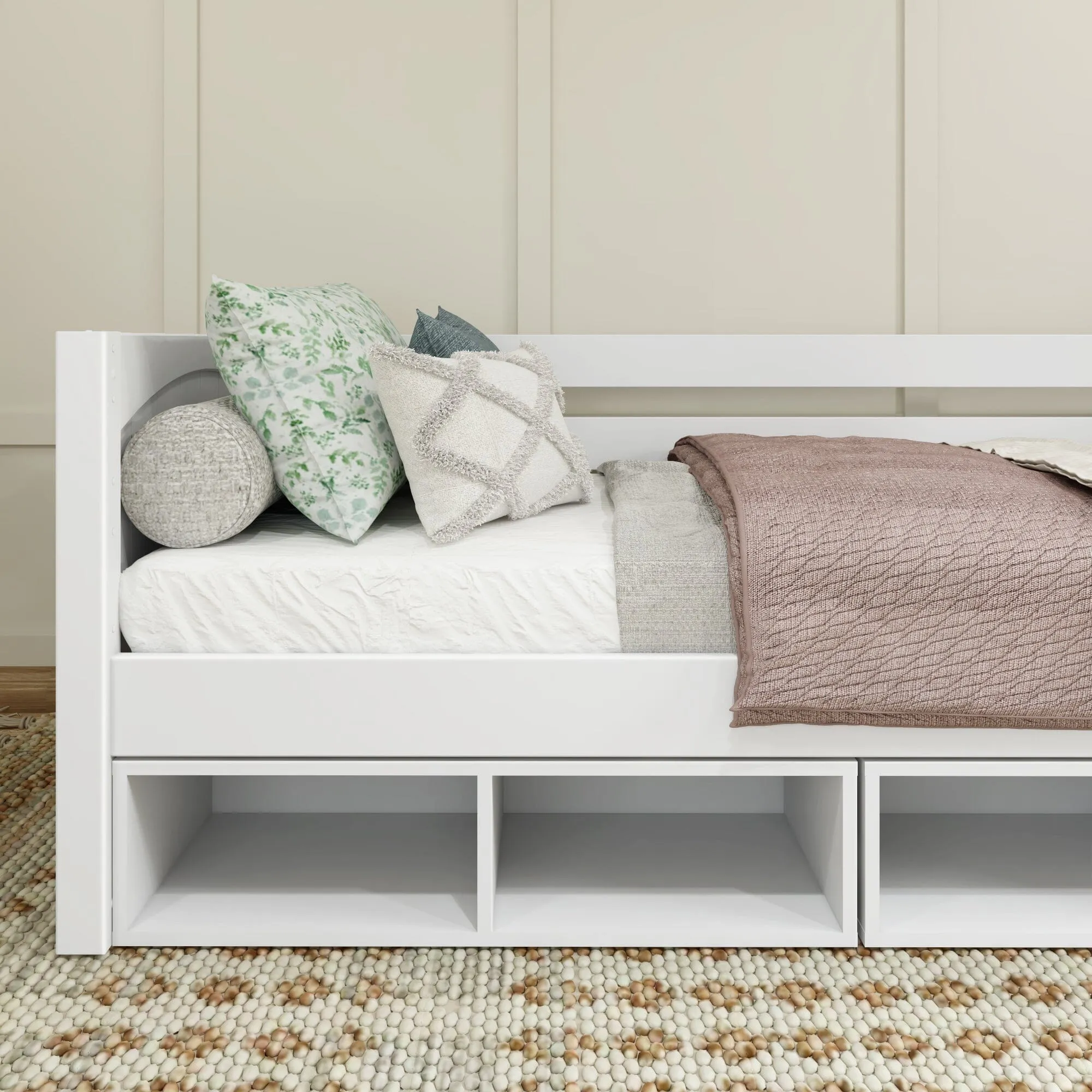 Twin Daybed with Cubbies