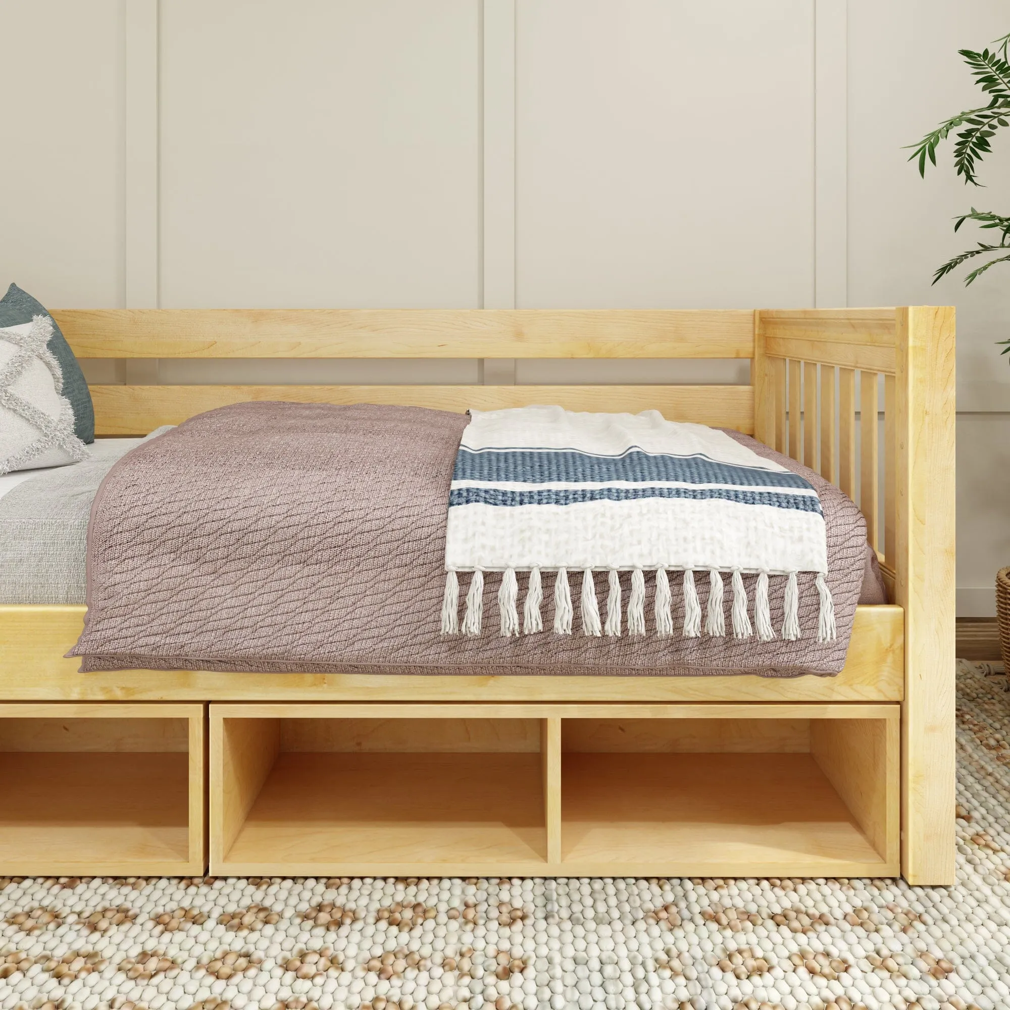 Twin Daybed with Cubbies