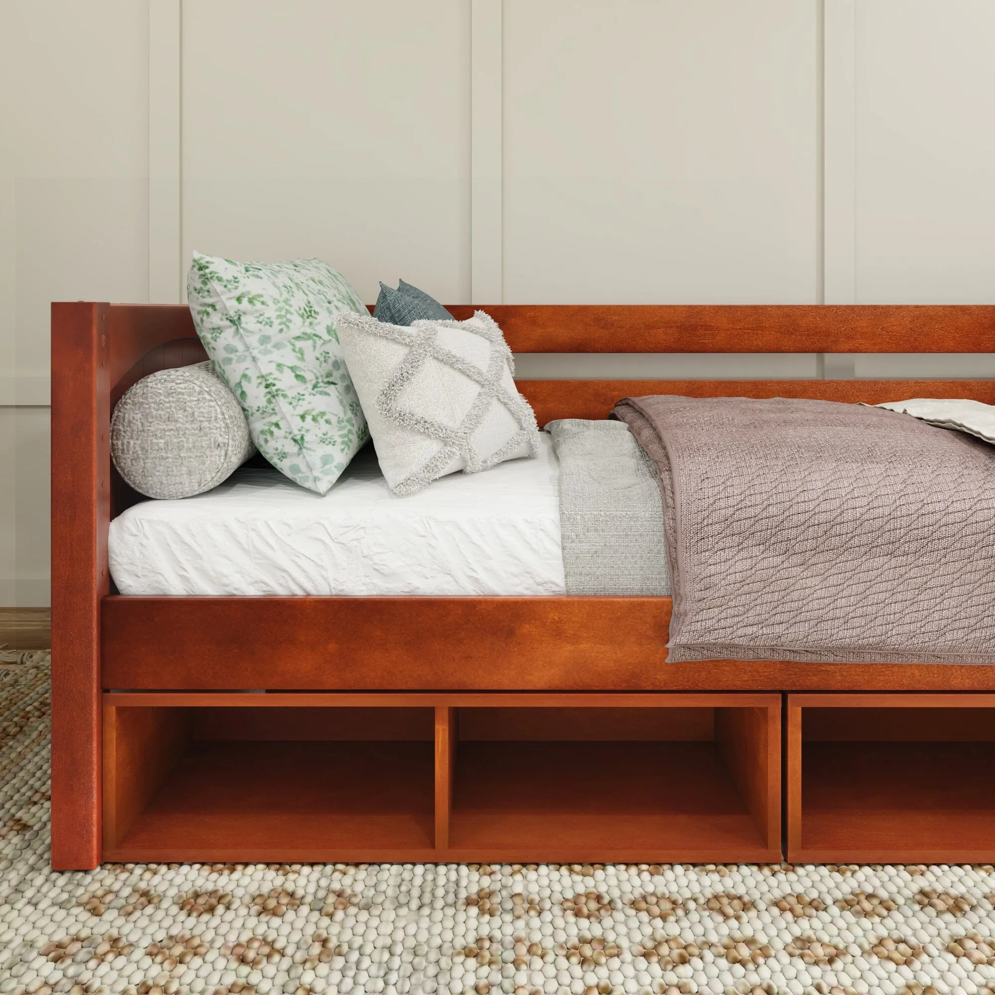 Twin Daybed with Cubbies