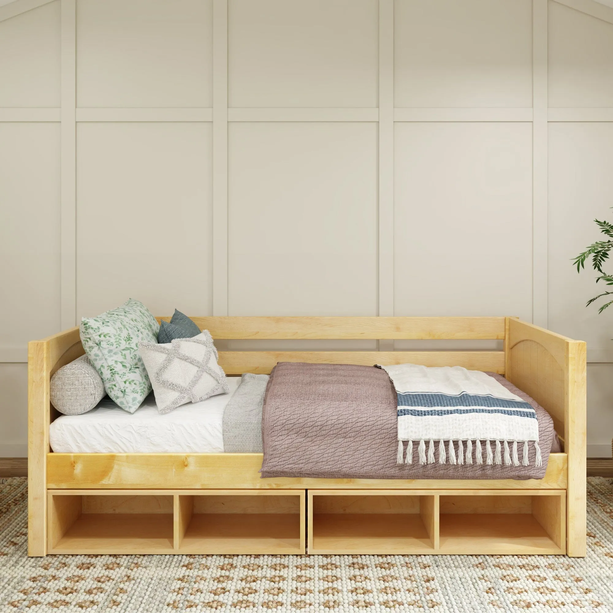 Twin Daybed with Cubbies