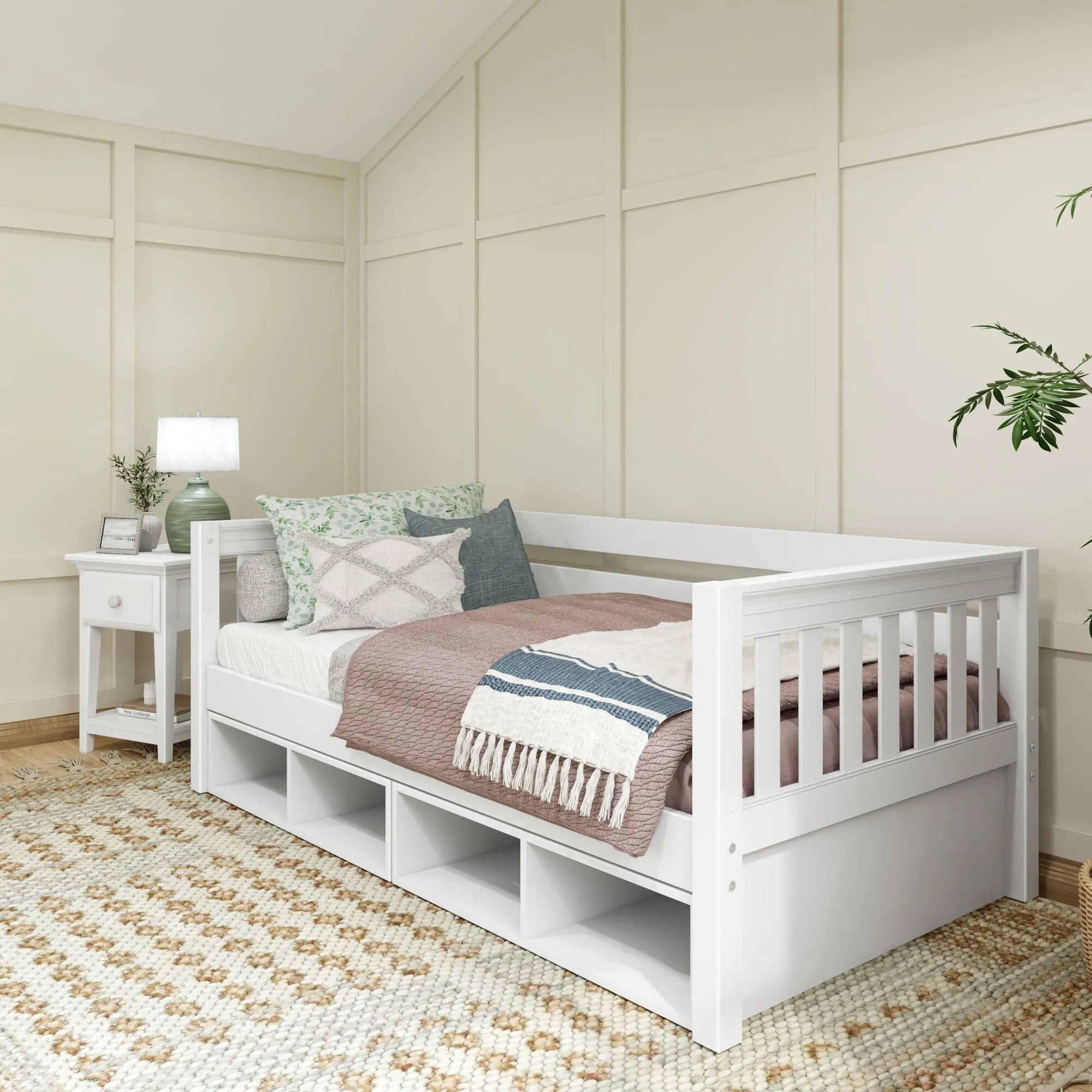 Twin Daybed with Cubbies