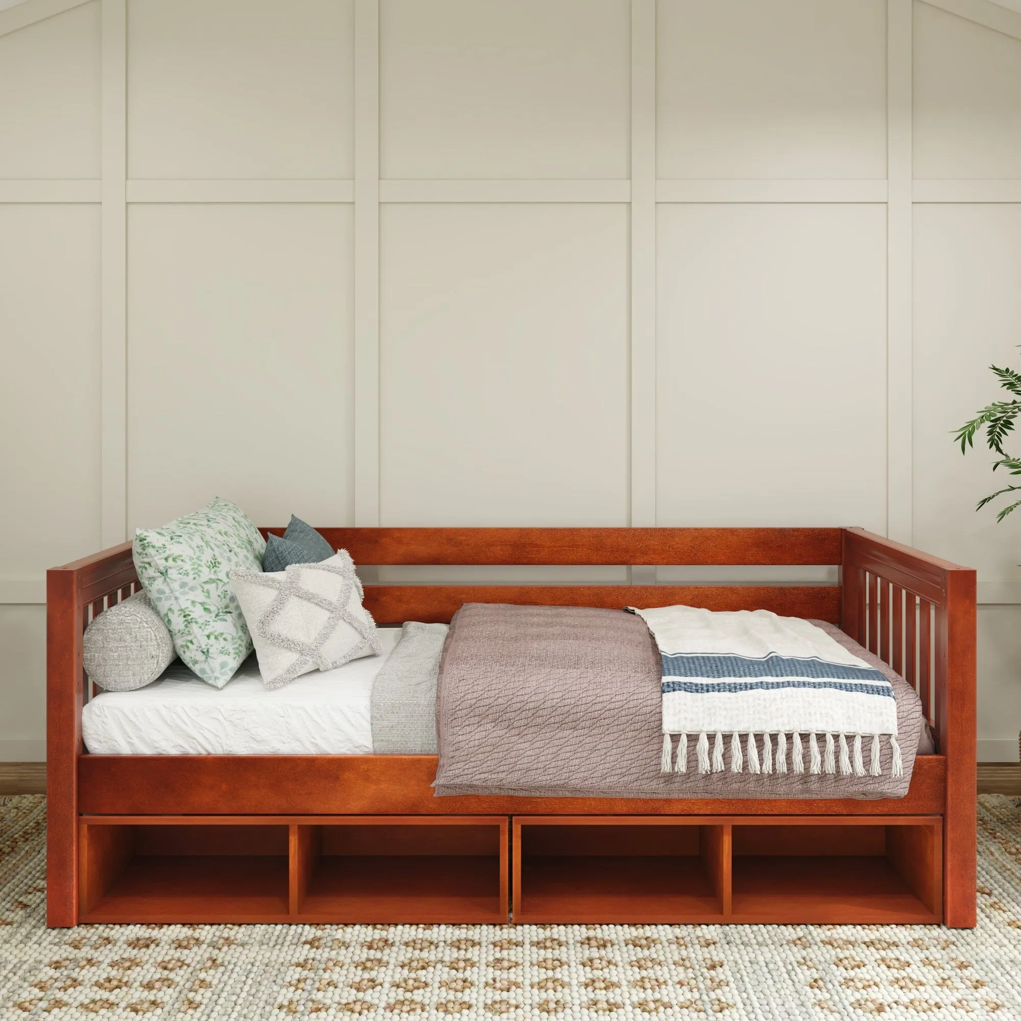 Twin Daybed with Cubbies
