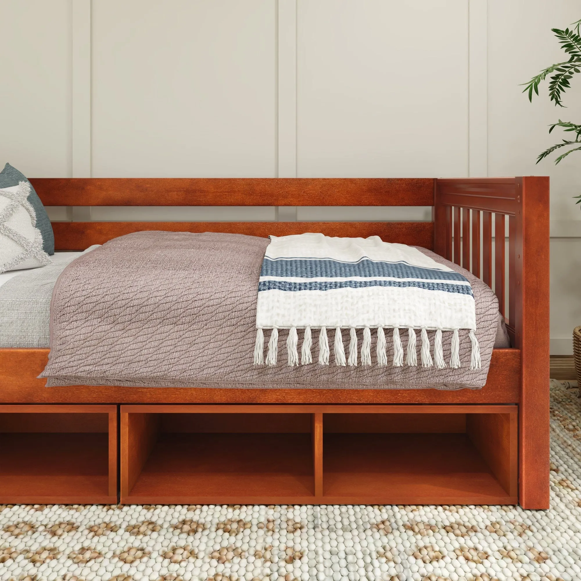 Twin Daybed with Cubbies