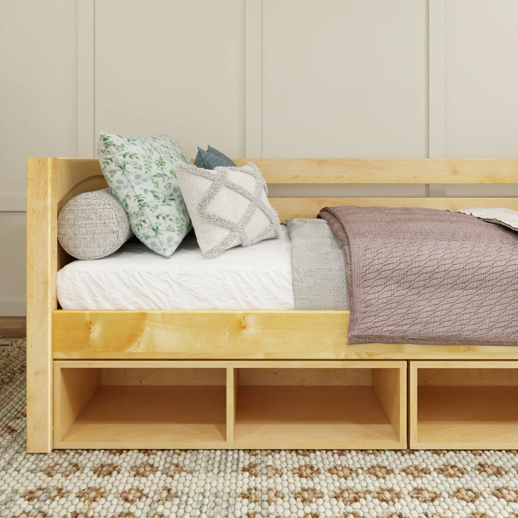 Twin Daybed with Cubbies
