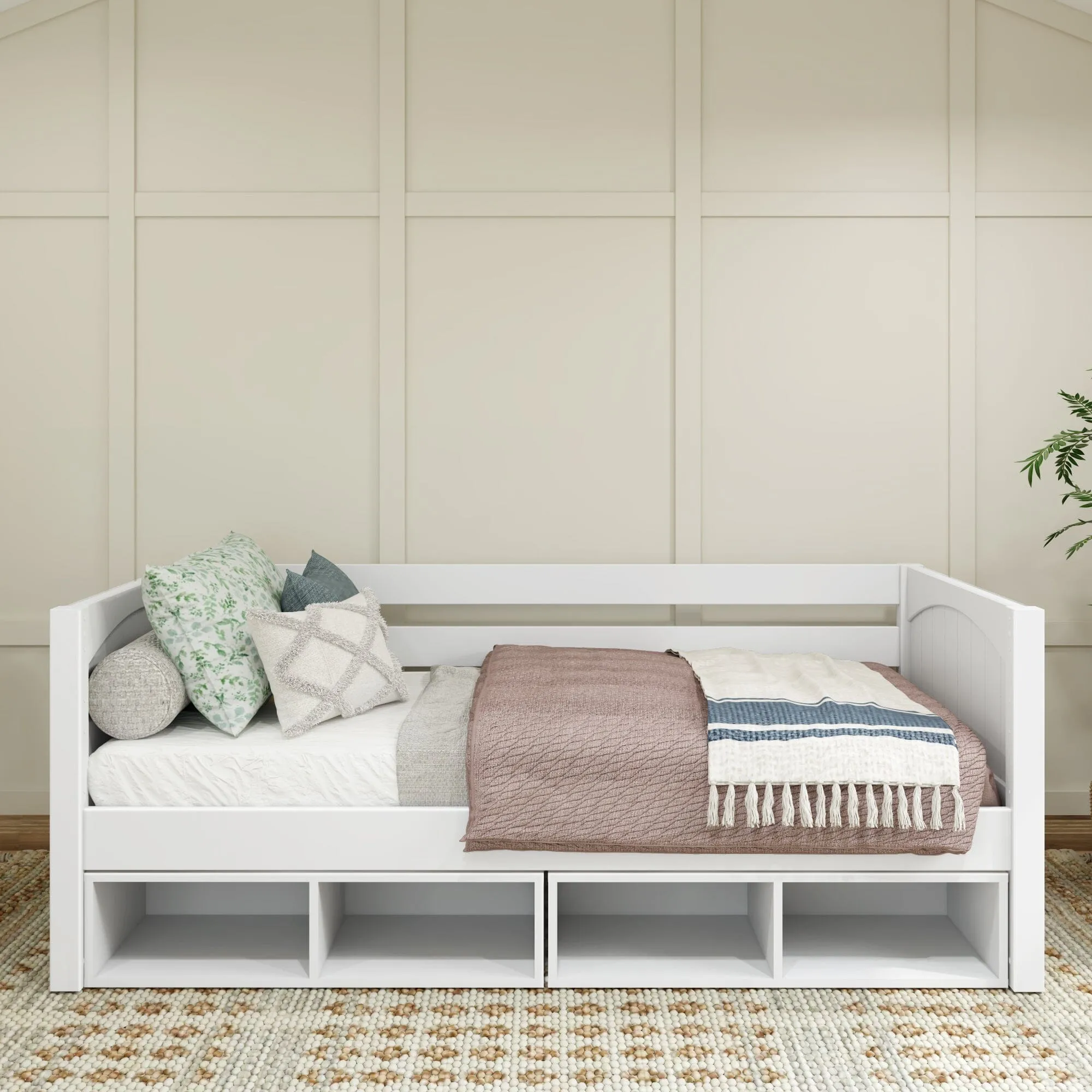 Twin Daybed with Cubbies
