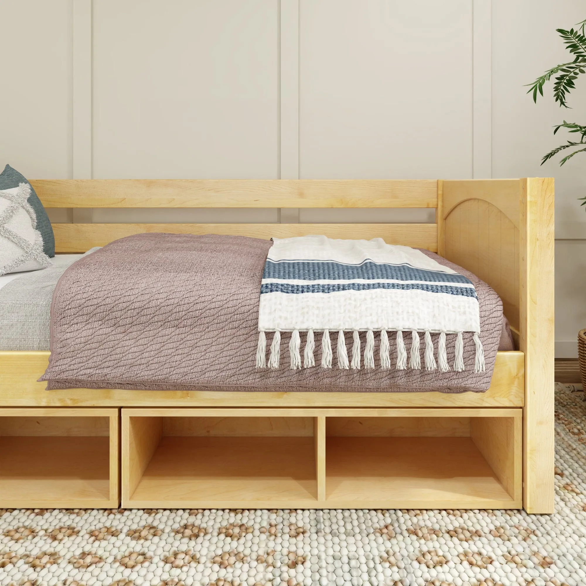 Twin Daybed with Cubbies