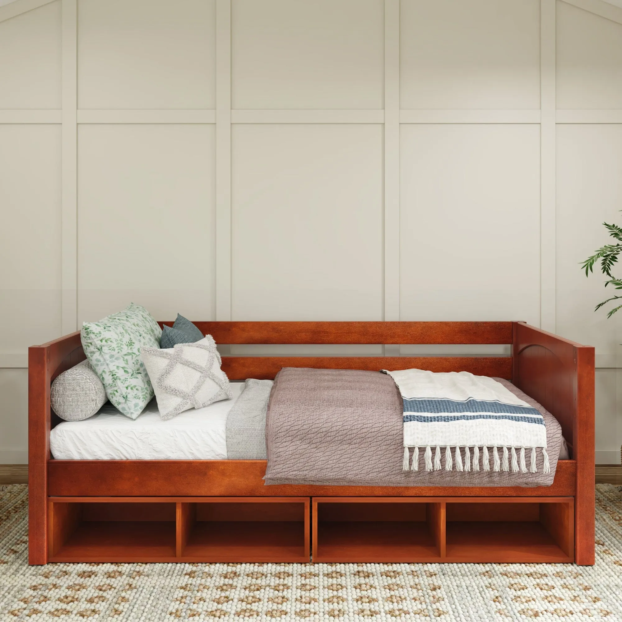 Twin Daybed with Cubbies