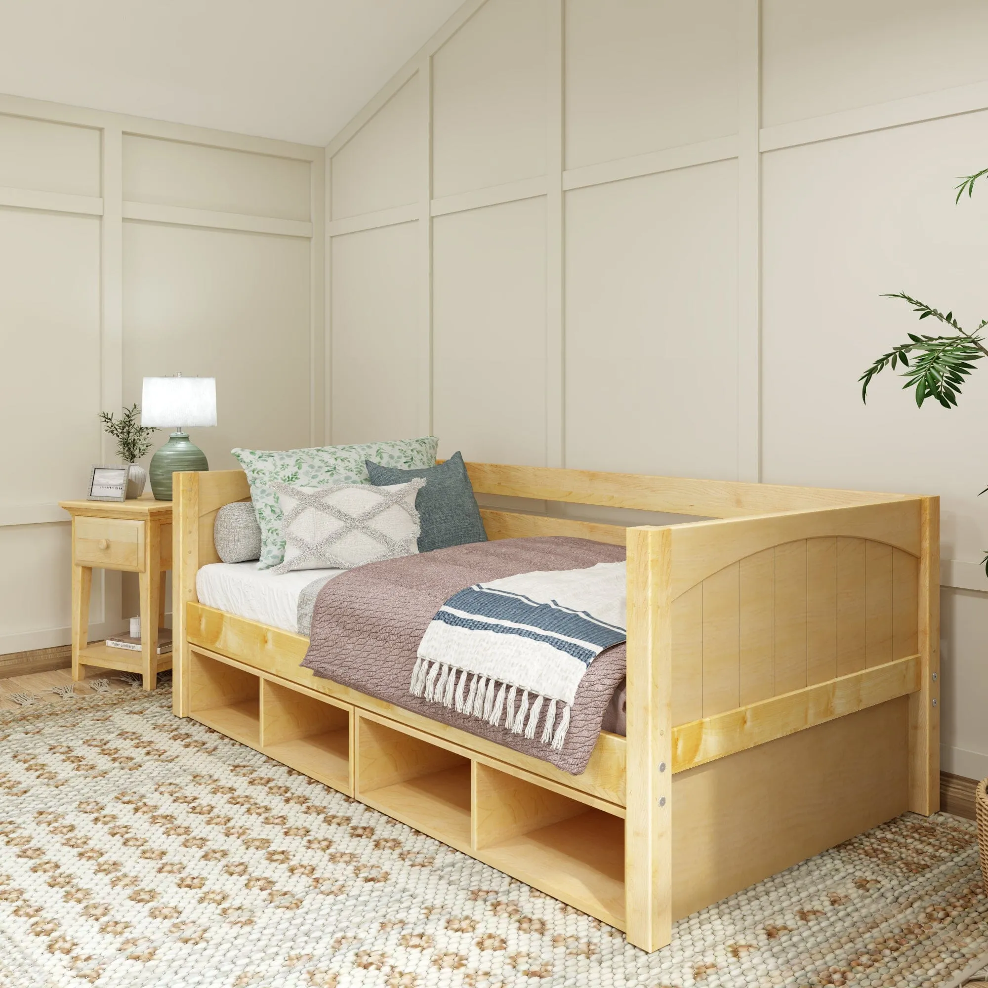 Twin Daybed with Cubbies